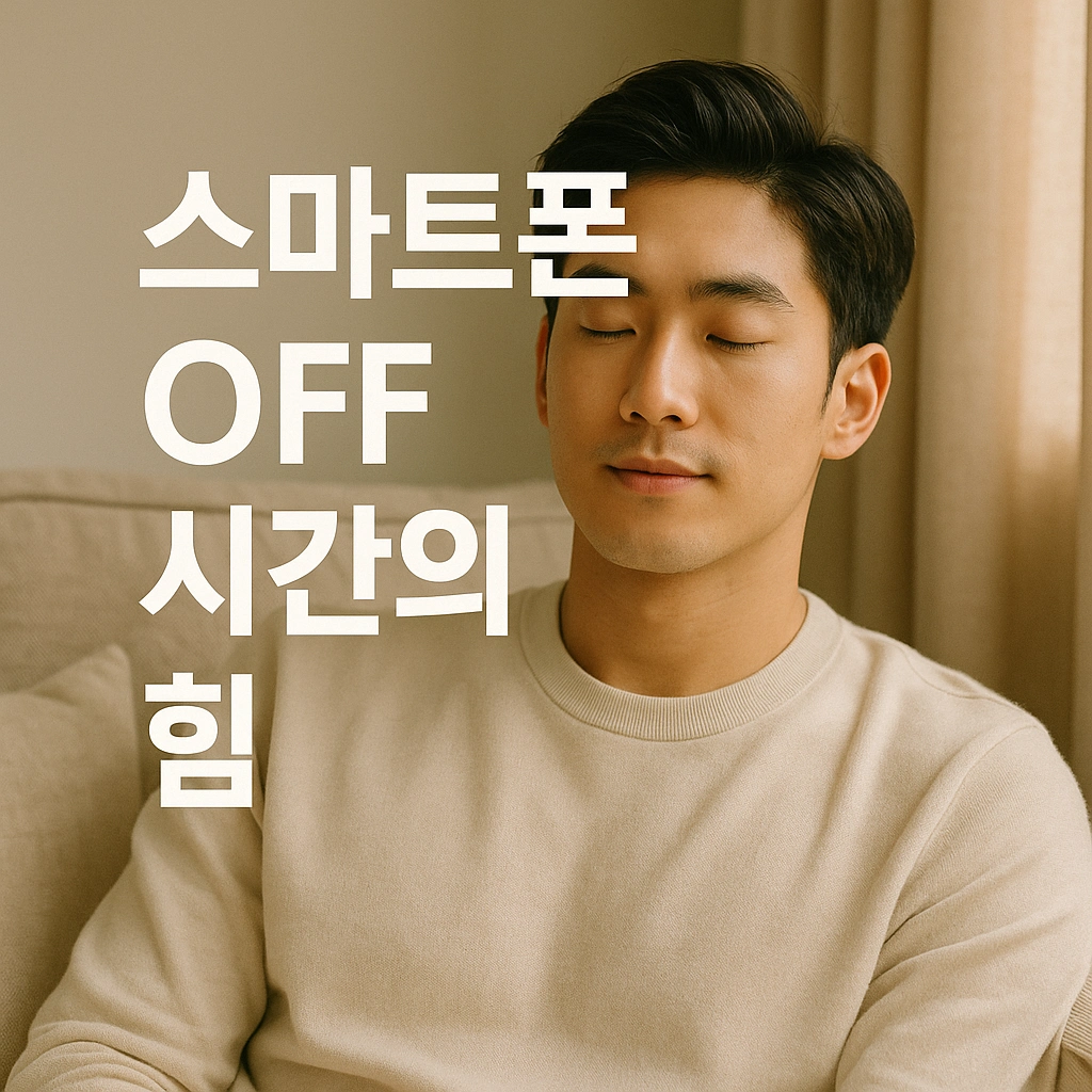 스마트폰 OFF 시간, 하루 30분만 실천하면 진짜 내 삶이 달라질까 가족도, 집중력도, 내 마음도 변하는 이유가 궁금하다면!