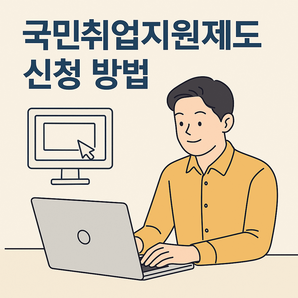 국민취업지원제도 신청방법