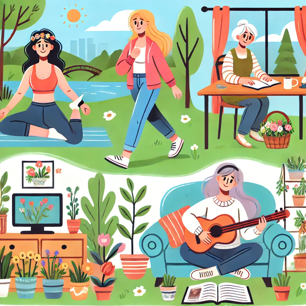 갱년기 우울증 예방하는 취미 활동 5가지! 행복한 제2의 인생 시작