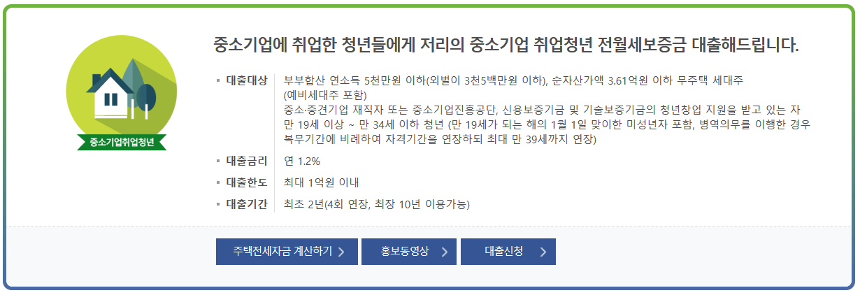 중소기업청년취업