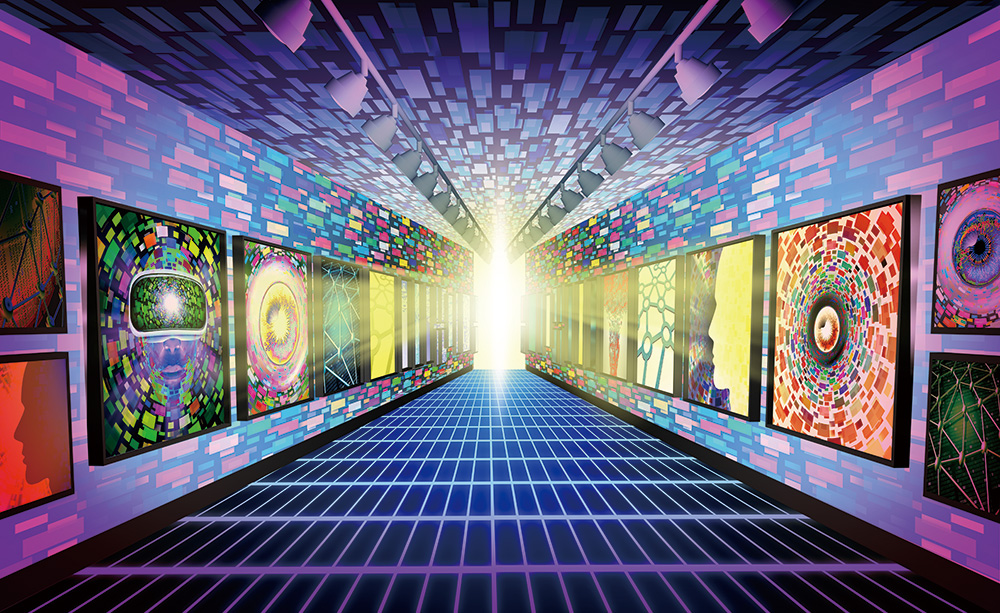 Crypto Art &amp; Decentraland 전시