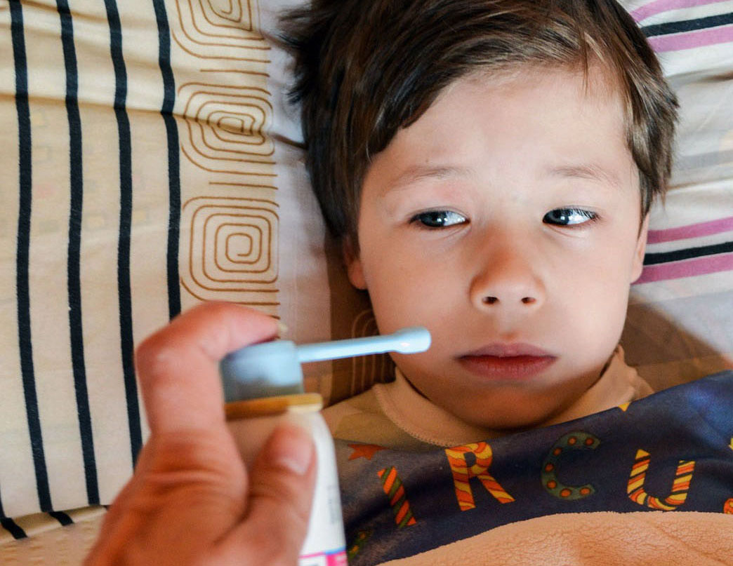 비염으로 힘들어하는 어린이