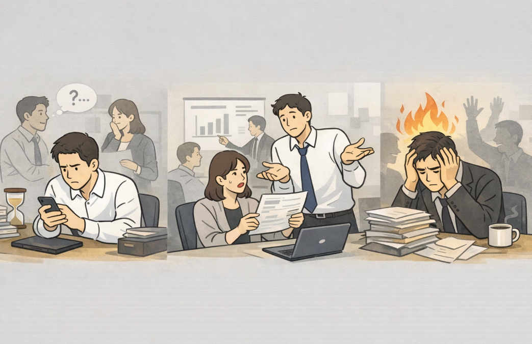 회사에서 일 못한다고 오해받는 사람의 특징