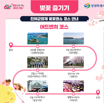 진해 군항제 벚꽃 개화