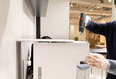 정수기 셀프청소