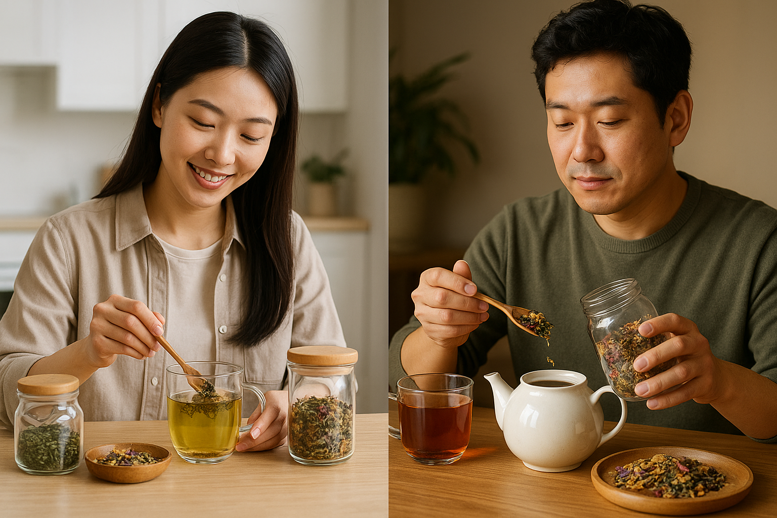 나만의 티 블렌딩 취미