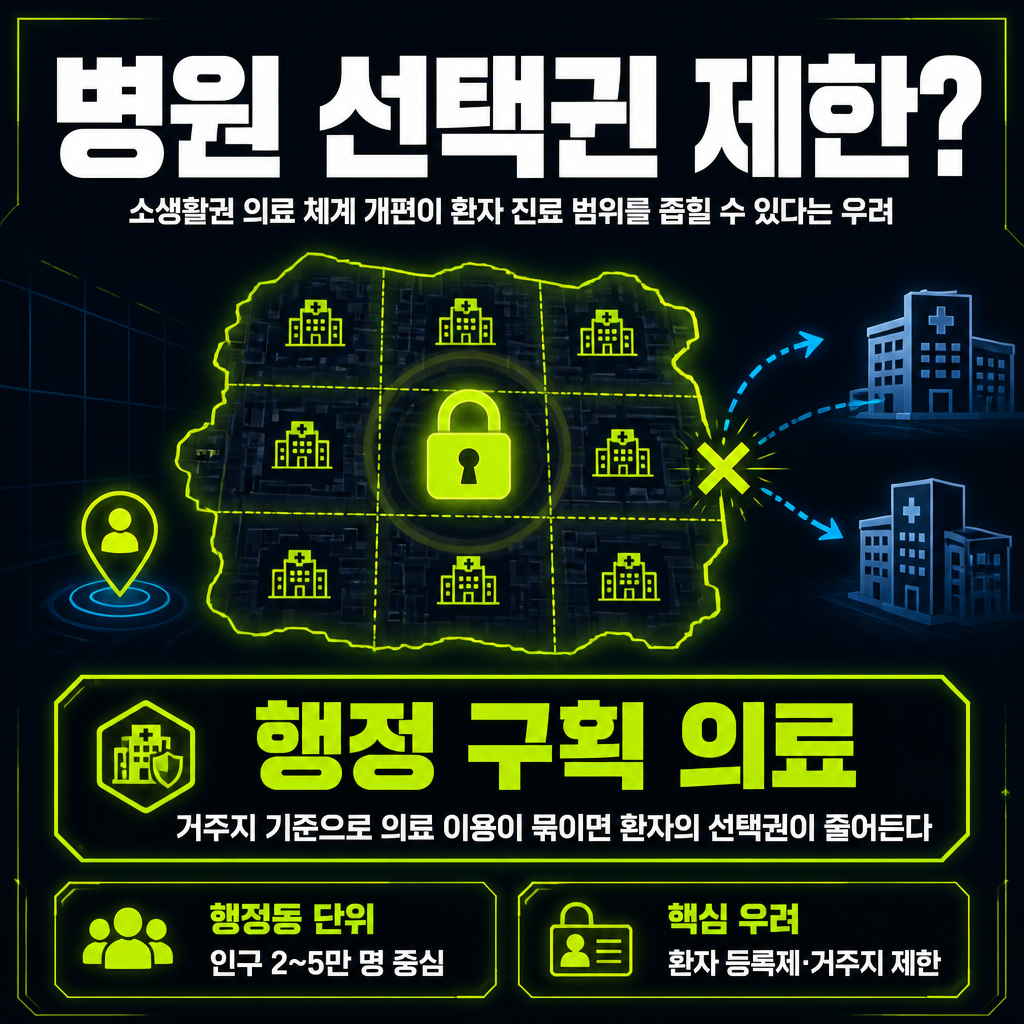병원 선택권 제한?