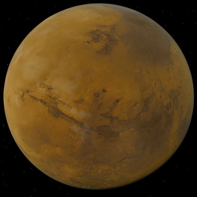 우주에-있는-화성-사진