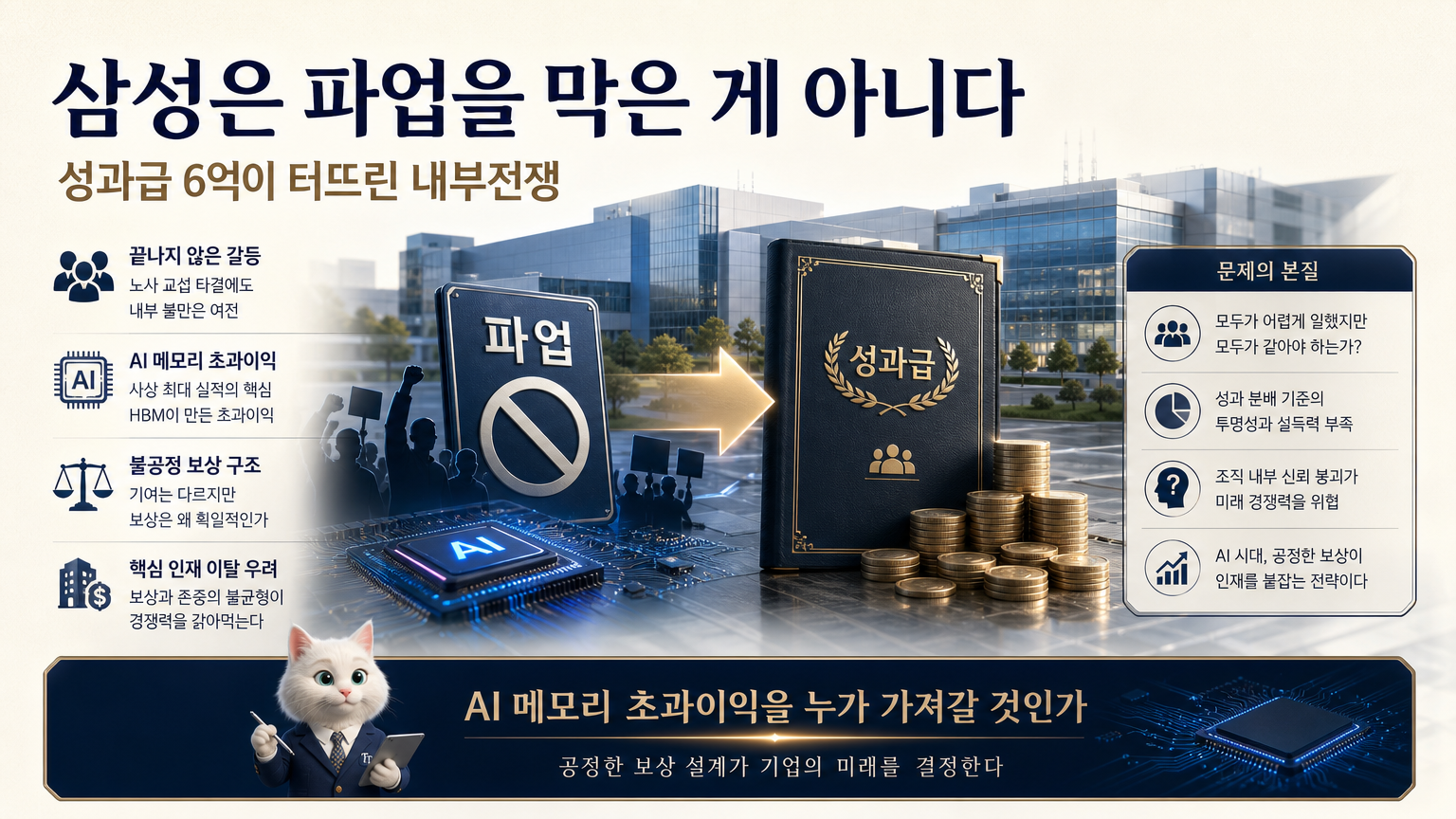삼성은 파업을 막은 게 아니다