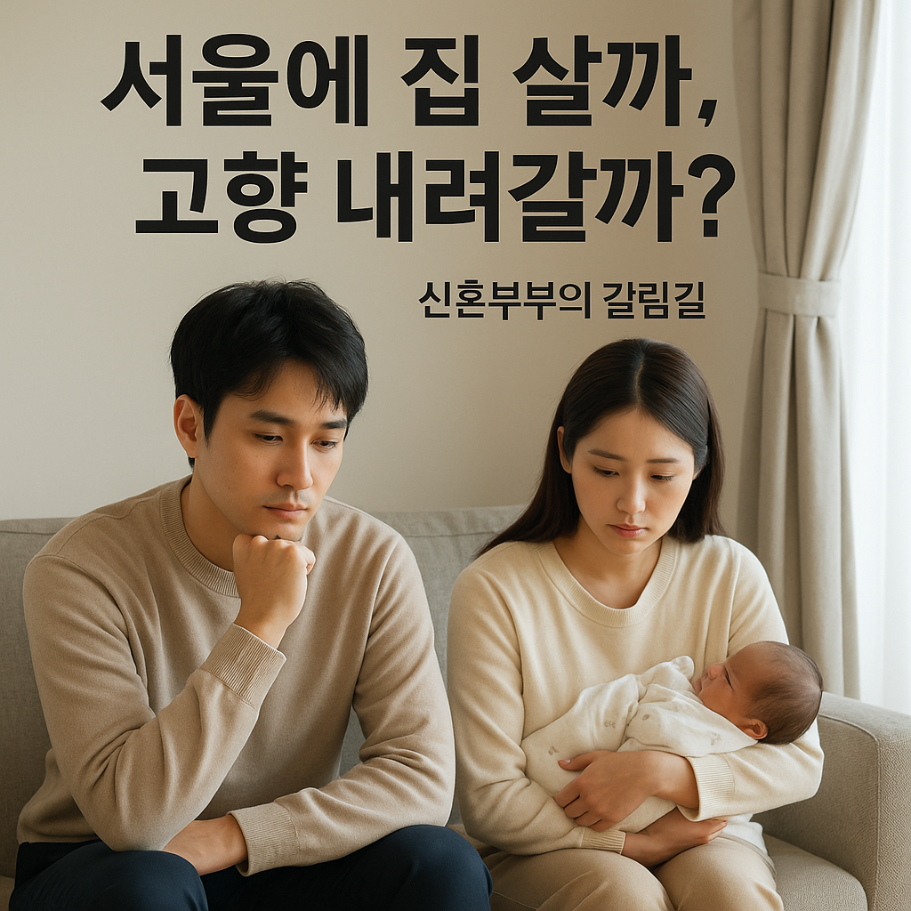 서울에 집 살까, 고향 내려갈까?