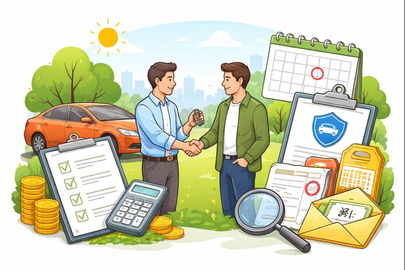 자동차 명의 이전 시 세금·보험·과태료 정리