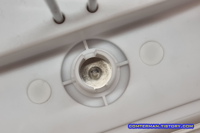 미니 가습기 식초물 진동자 청소