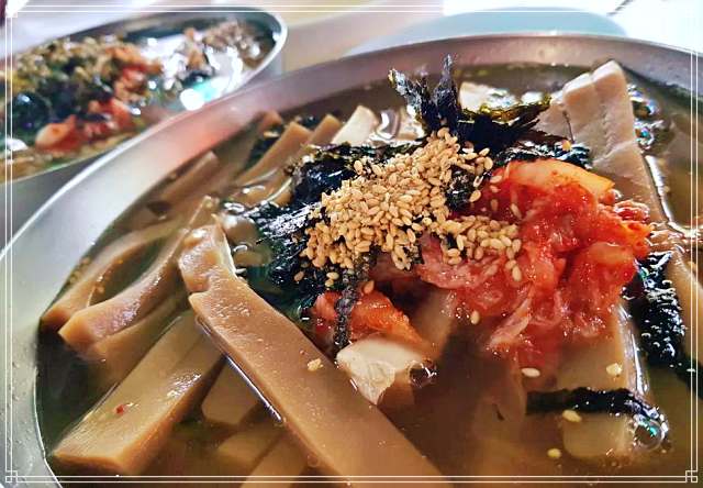6시 내고향 대전 유성구 묵밥&#44; 도토리 묵무침&#44; 채묵 맛집
