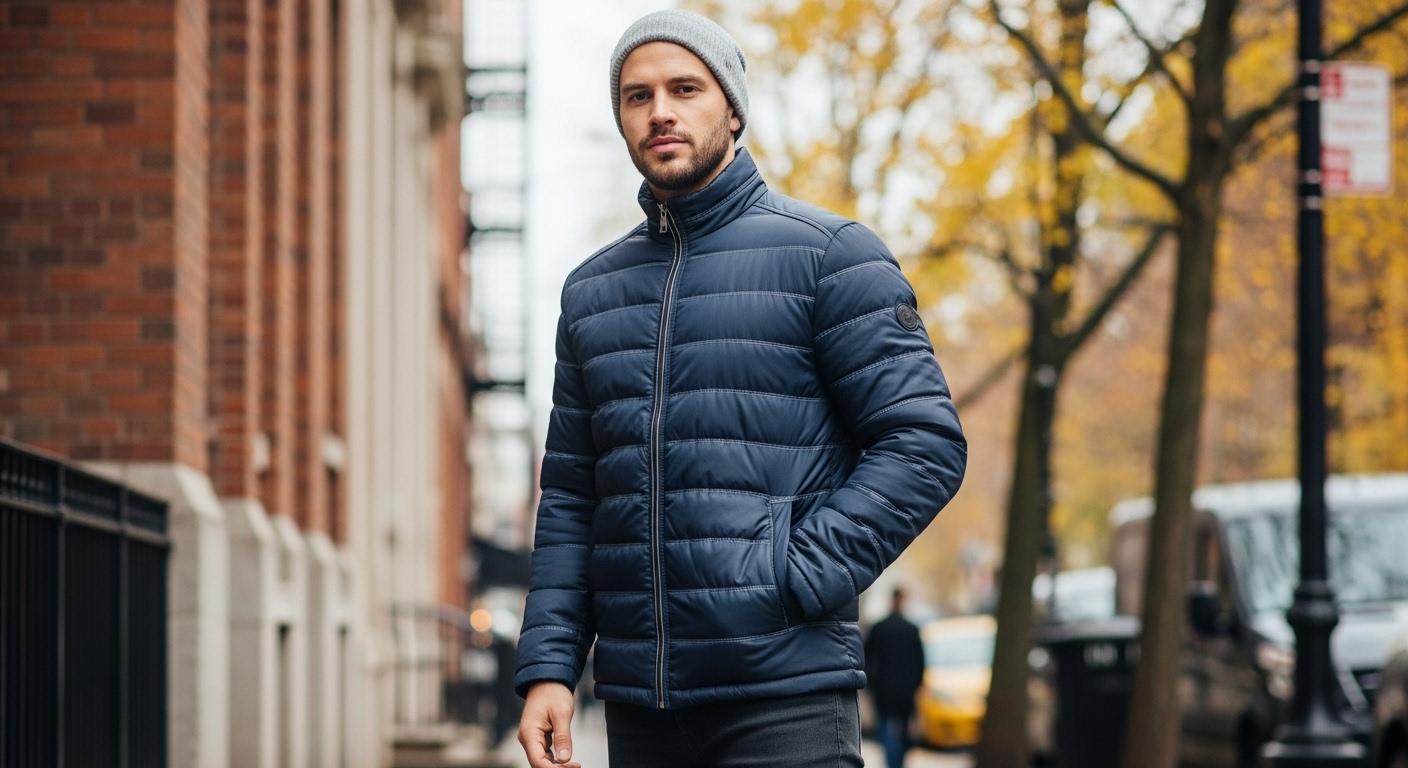 남자 패딩 코트