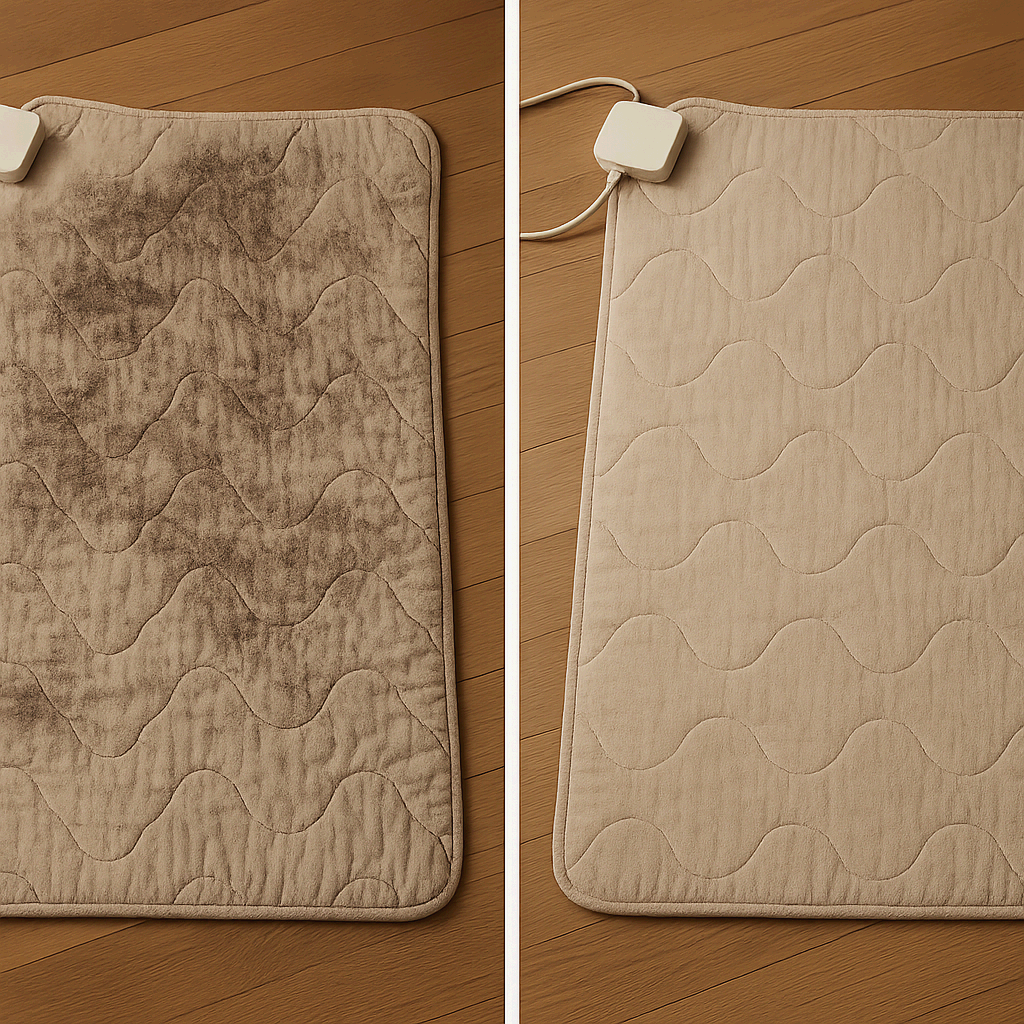 매트형 발열기구(전기장판 등) 사용 전후 위생 점검법