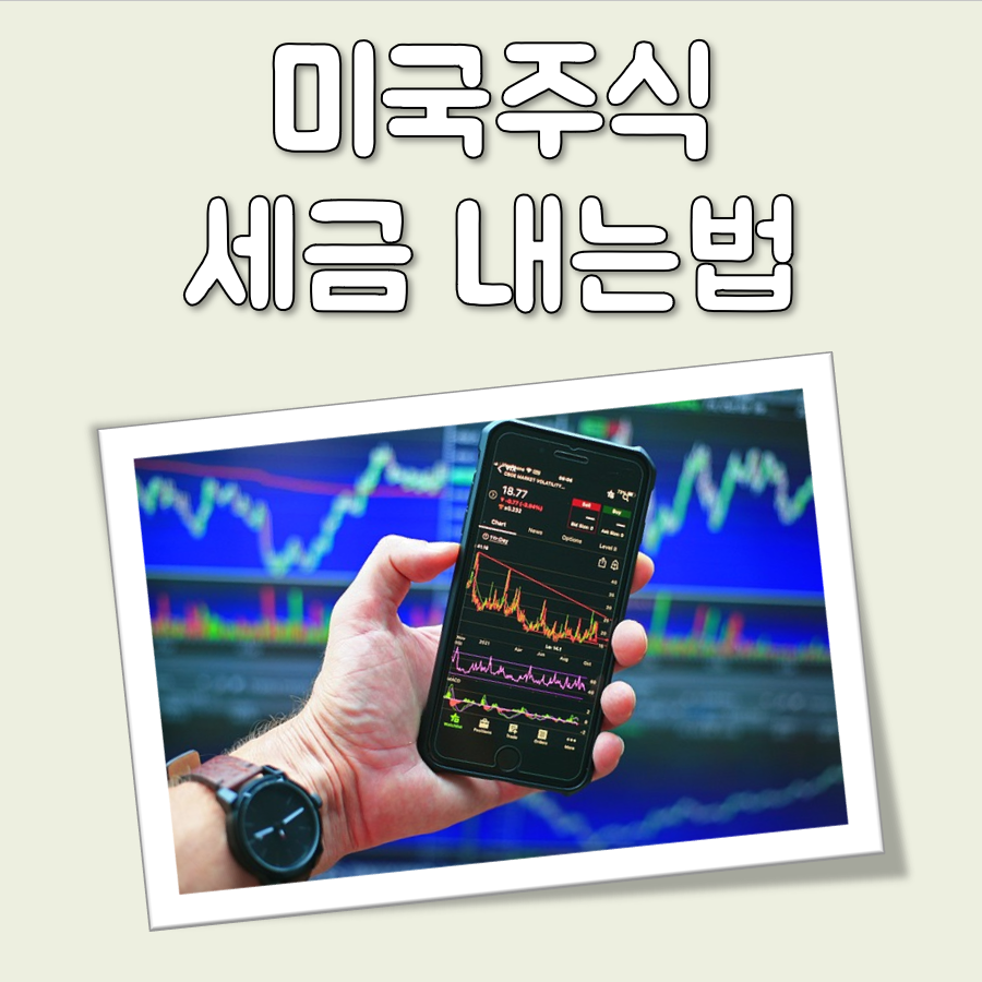 미국주식 세금 내는법 대표 이미지