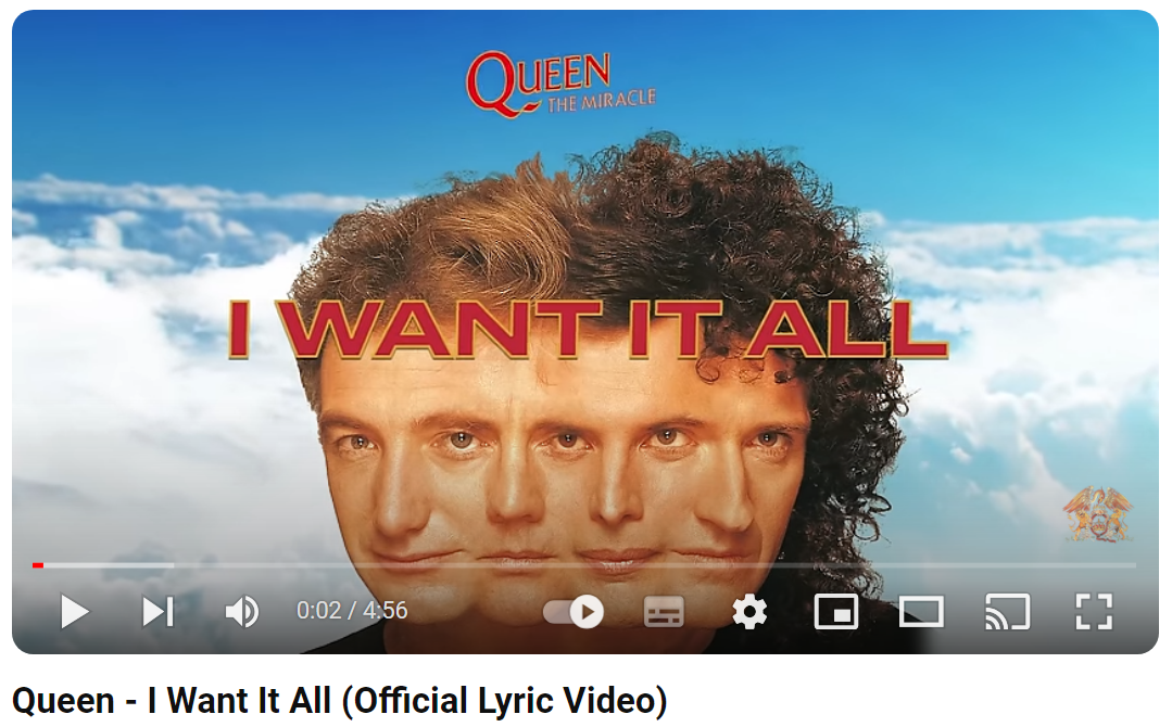 Queen-I-Want-It-All