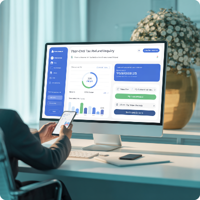 연말정산 환급금 조회 이미지