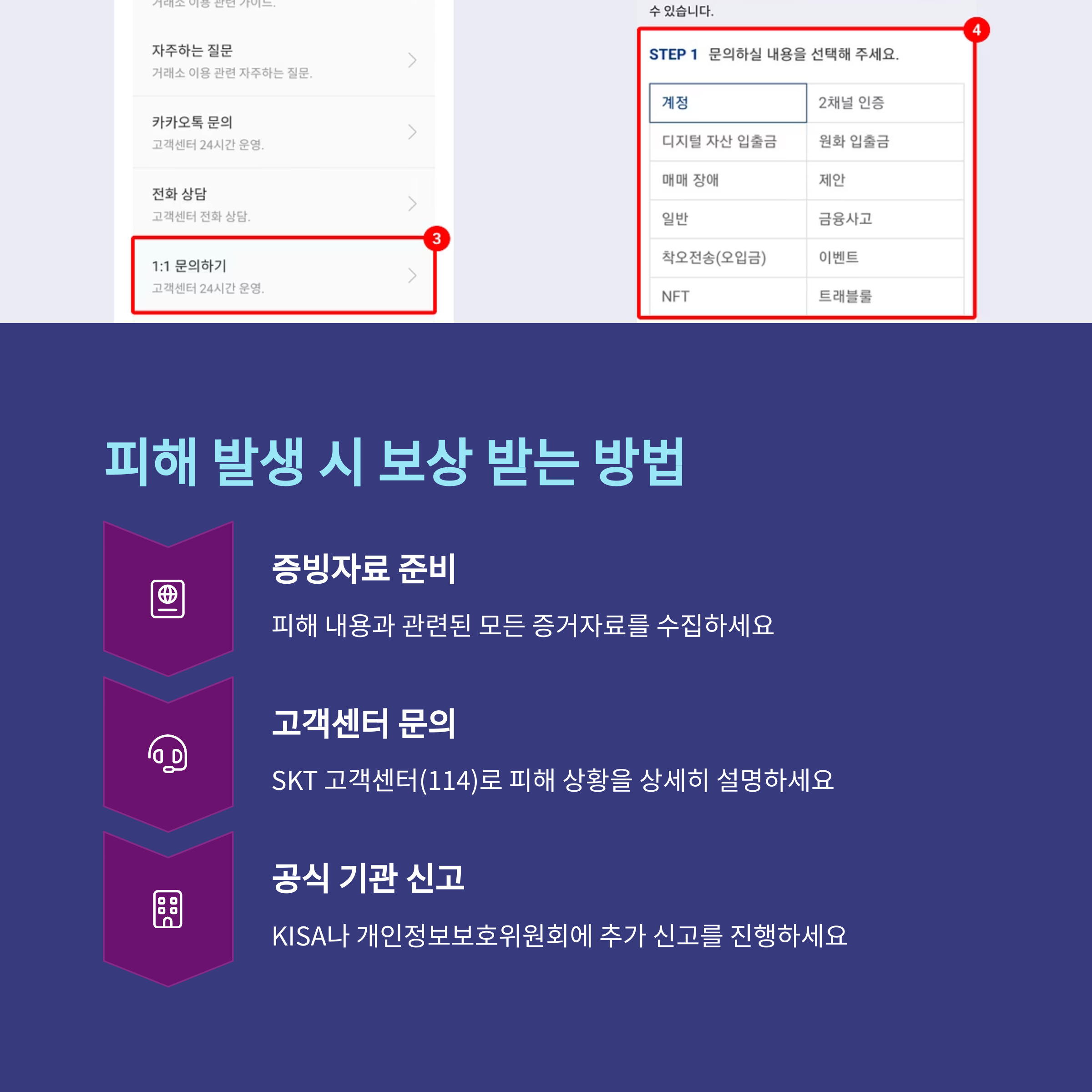 2025년 SKT 문자 해킹 방지 및 피해보상 방법 총정리 내용