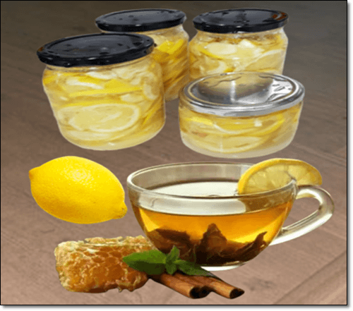 레몬물과 레몬청