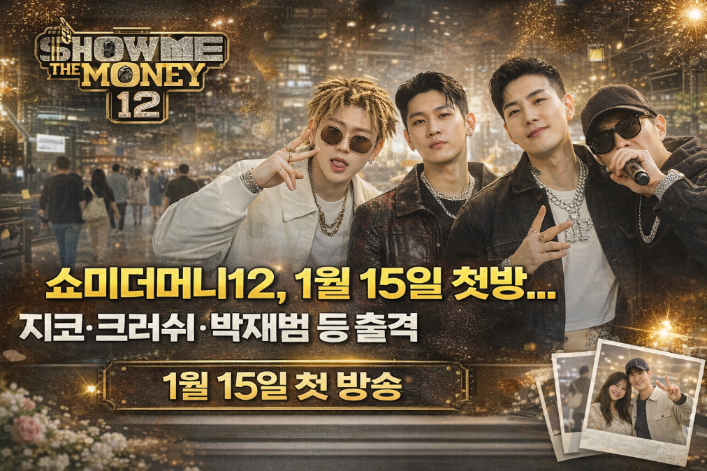 쇼미더머니12 지코&middot;박재범 출격, 1월 15일 첫방 완벽 정리