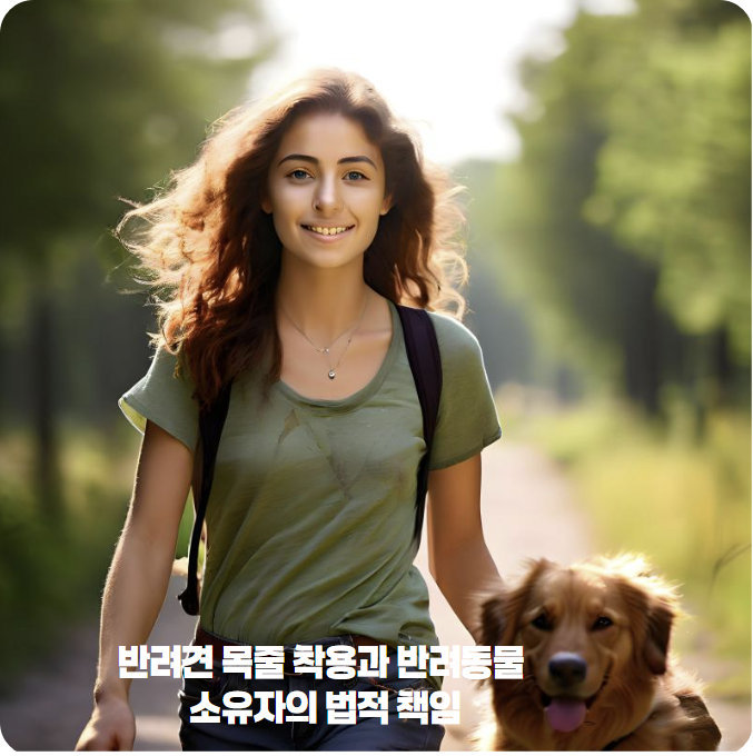 반려견 목줄 착용 사건의 배경