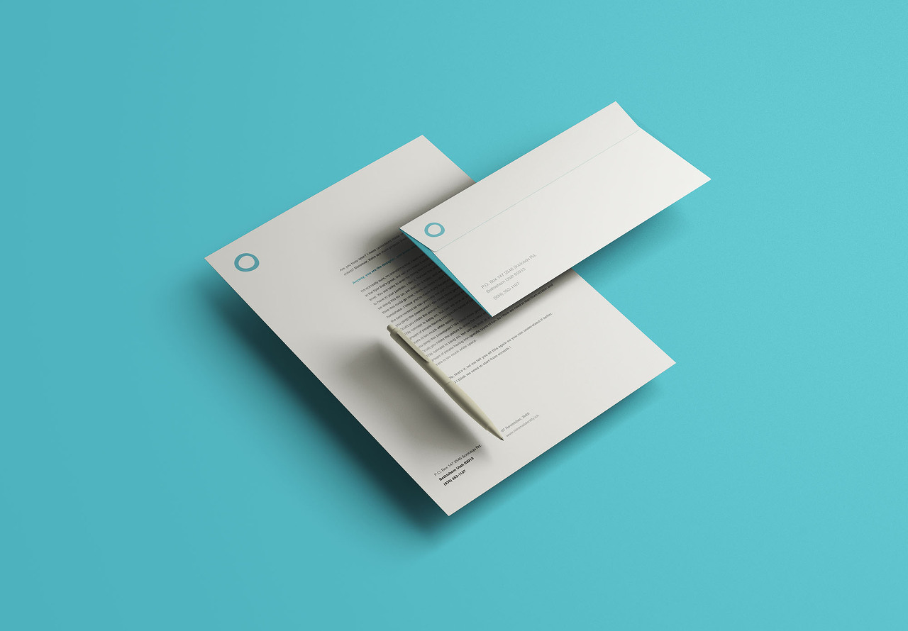 Floating Identity Mockup(플로팅 아이덴티티 목업)