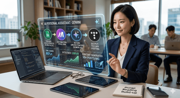 AI 개인 비서 구글 제미니와 Make로 1인 지식 창업