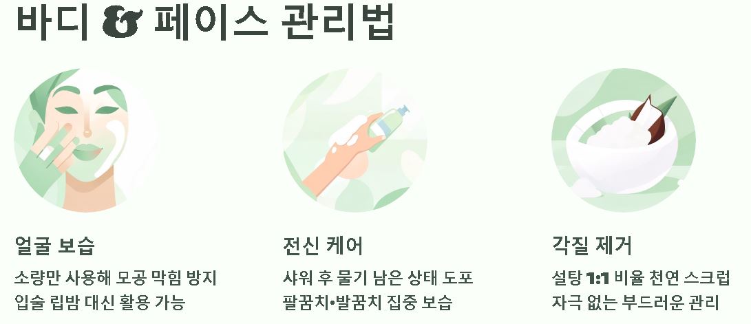 코코넛 오일 사용법