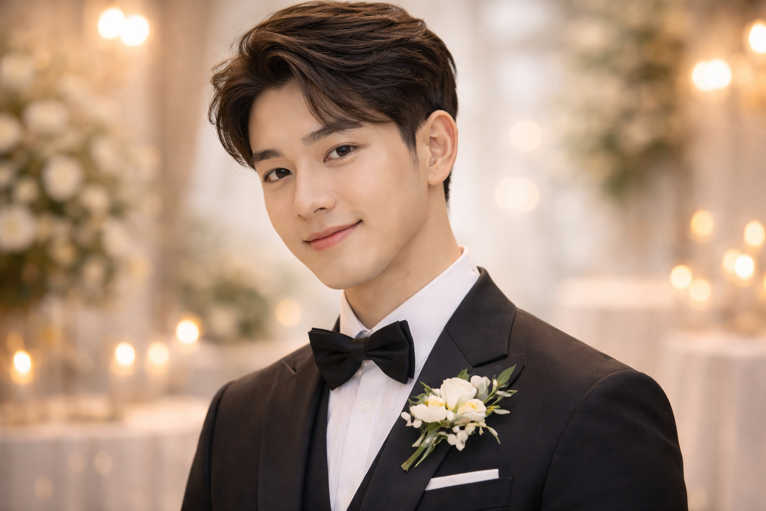 남자 본식 결혼 머리 스타일 헤어