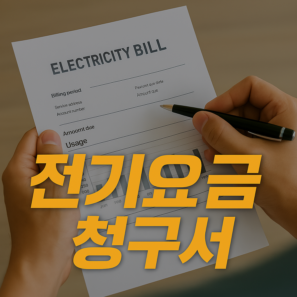 전기요금청구서
