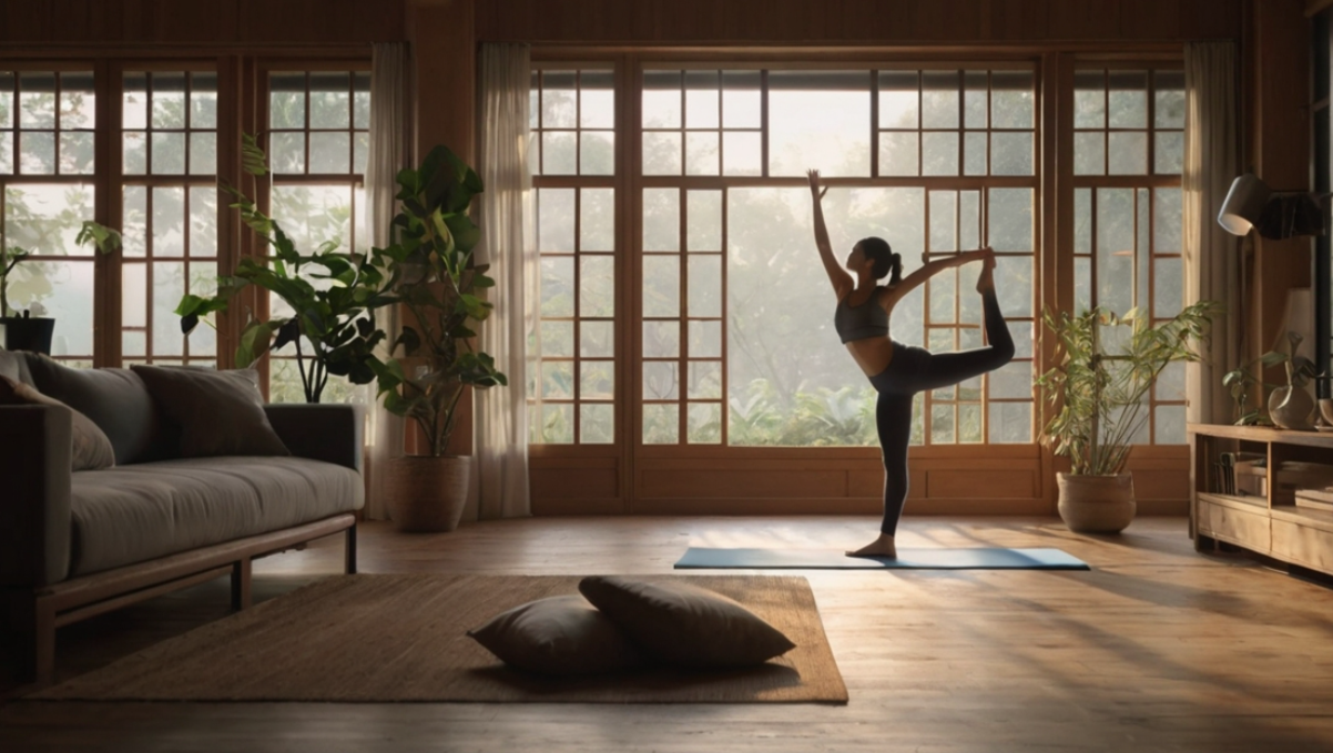 미세먼지 많은 날 집에서 할 수 있는 운동