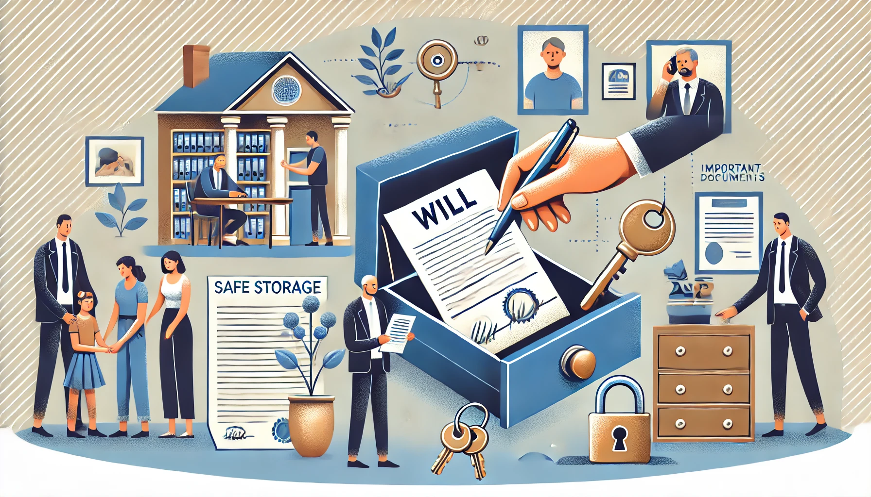 해외 상속 관련 이미지