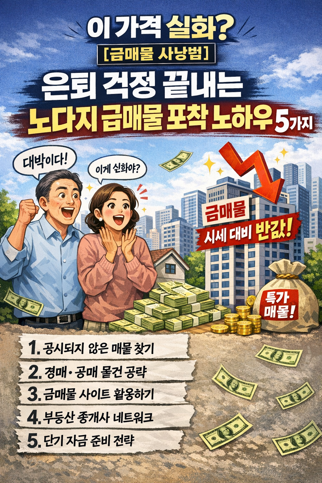 급매물 포착 노하우 5가지