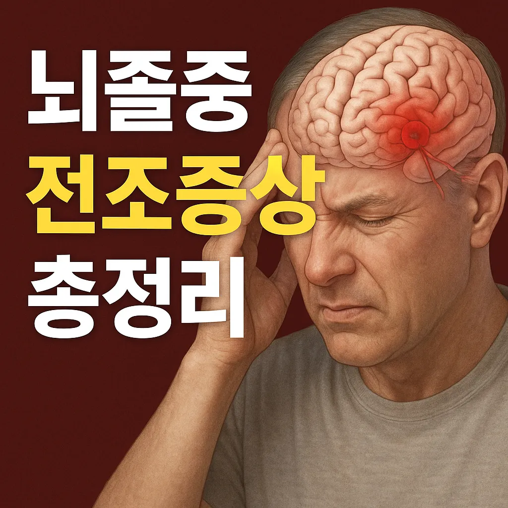 뇌졸중 전조증상