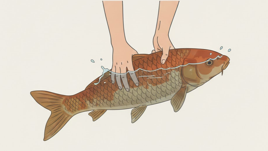 잉어 잡는 꿈 해몽: 태몽·성과·기회 의미 8가지(상황별)