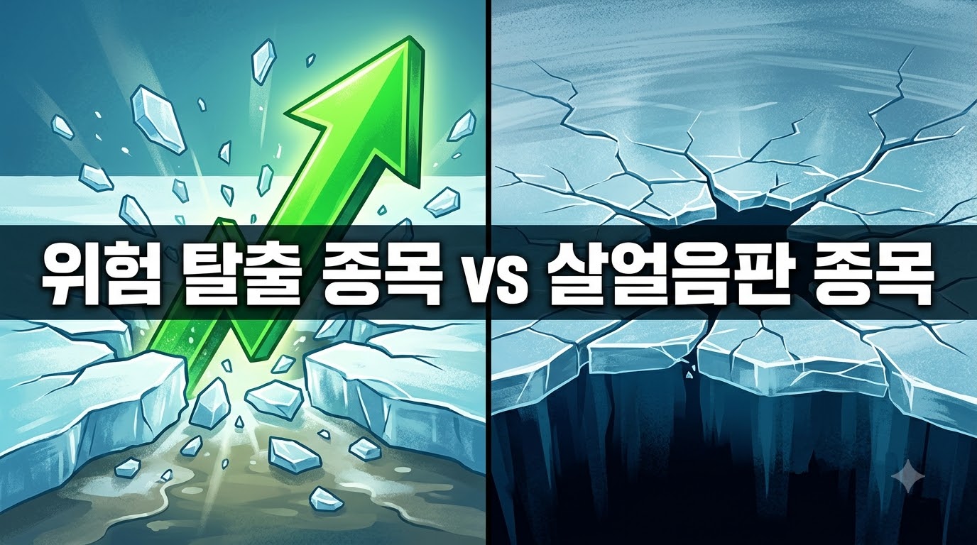 코스피&middot;코스닥 1,000원 미만 위기 종목 및 탈출 기업 현황