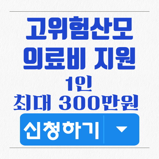 고위험산모 지원