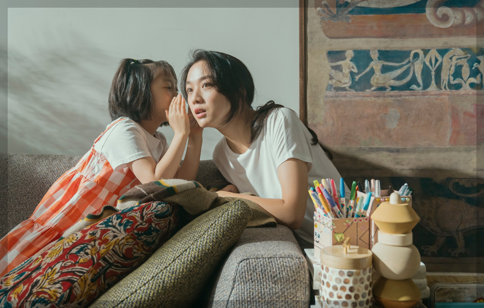 사진 출처 영화 원더랜드 공식 포토 탕웨이와 딸의 모습