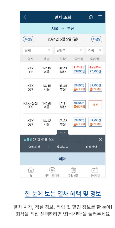 서빙고역 ITX-청춘 열차 시간표&amp;#44; 실시간 열차 현황 보기&amp;#44; 승차권 예매