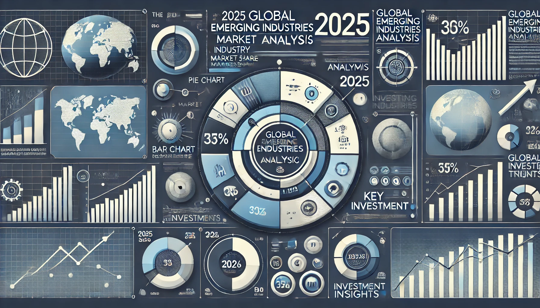 2025 글로벌 신성장 산업 시장 규모 차트