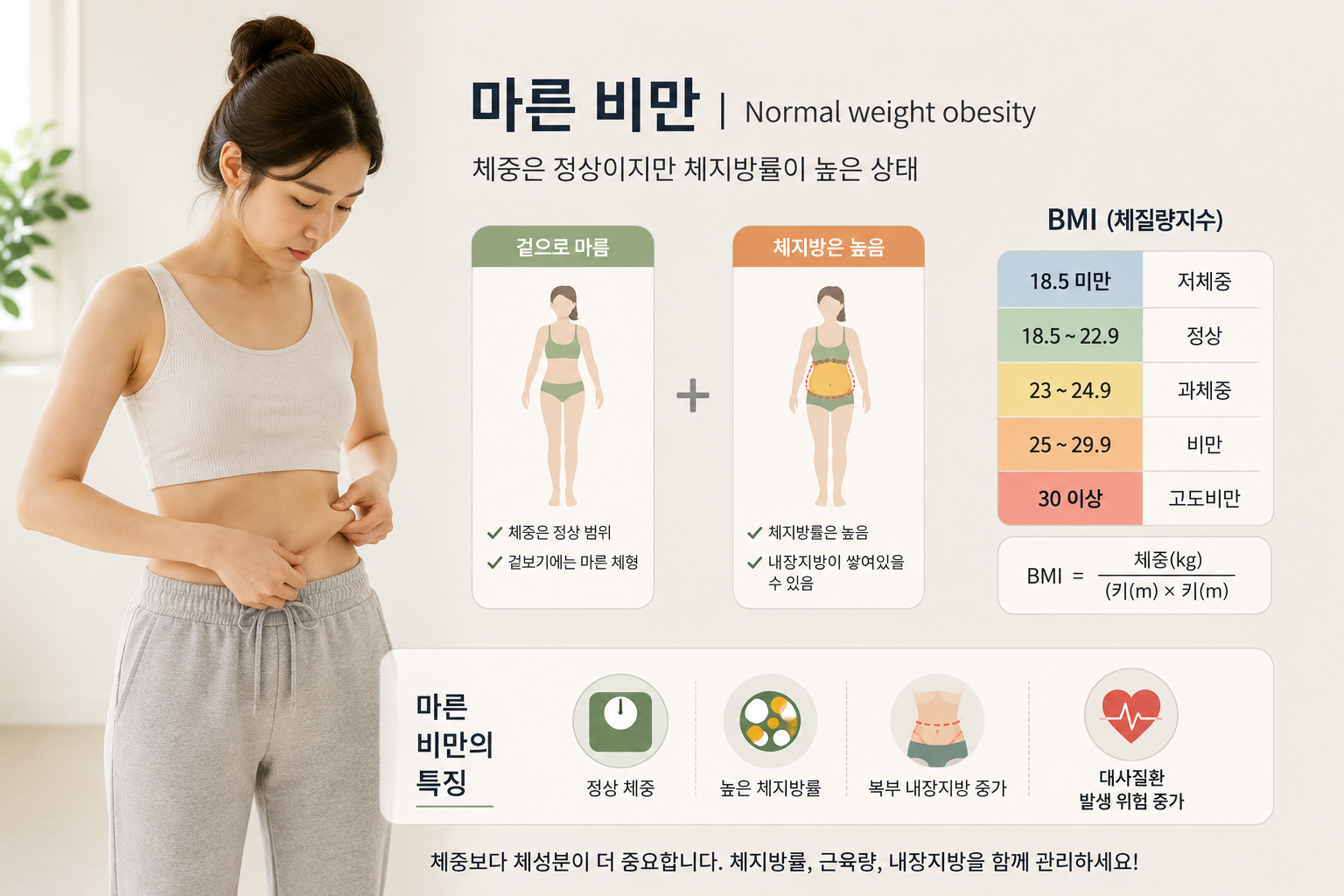 BMI 정상수치 계산