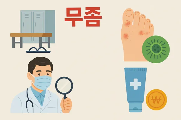 무좀 원인 증상과 치료 종합 정리