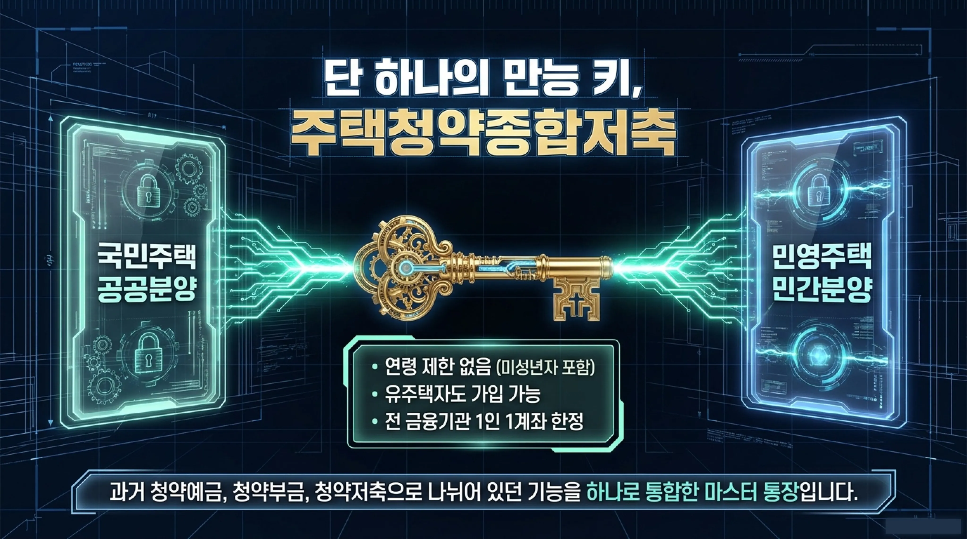 주택청약종합저축 가입 방법 및 기존 청약통장 전환 총정리