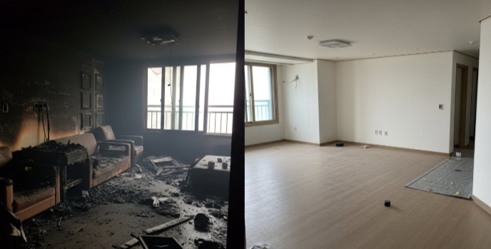 영천 화재청소 전문