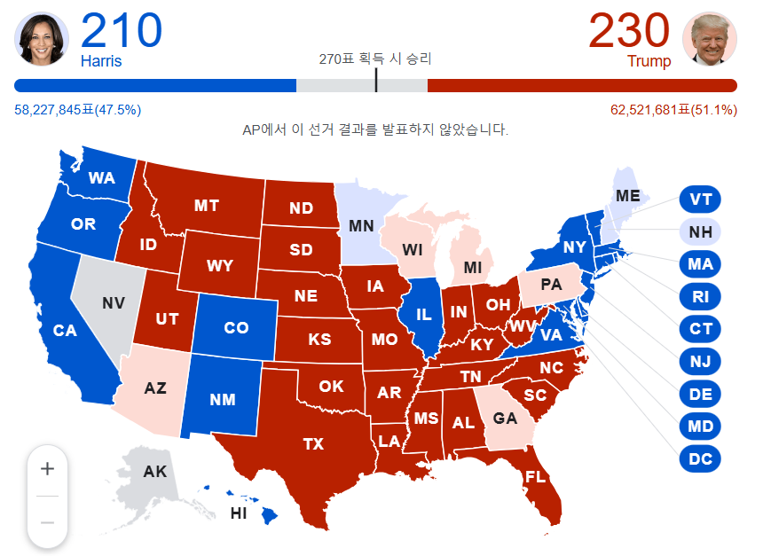 2024 미국 대선 개표방송