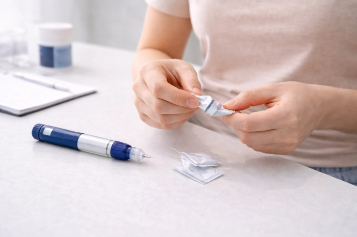 인슐린 주사 놓는 법