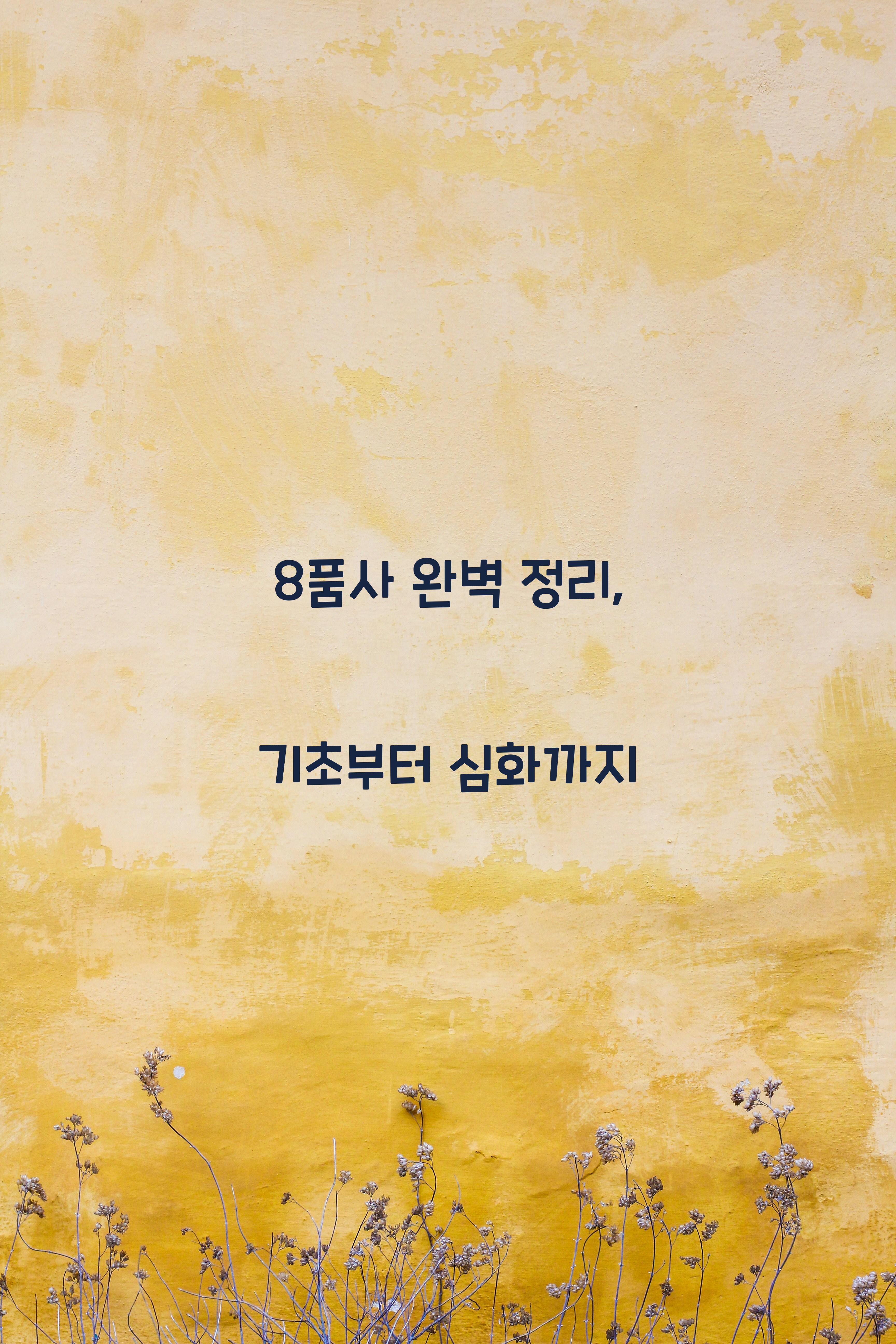 8품사
