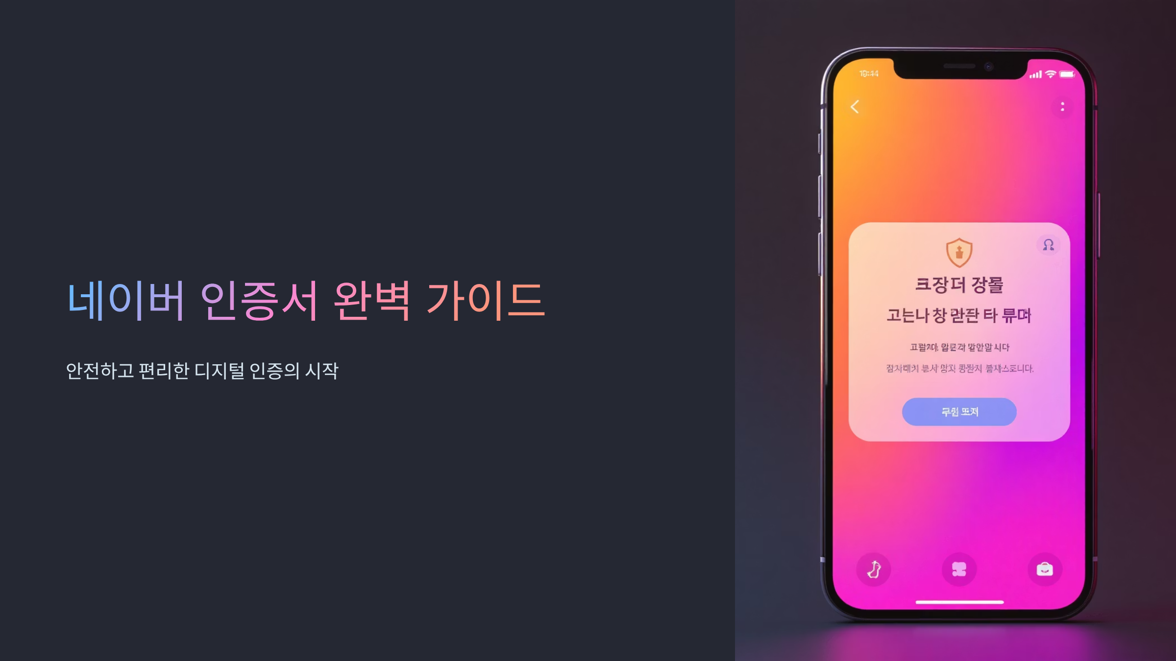 네이버 인증서 발급부터 활용까지 완벽 정리