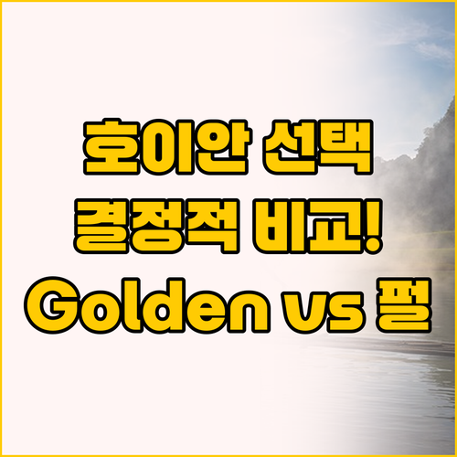 호이안 여행의 결정적 선택 신규 오픈..